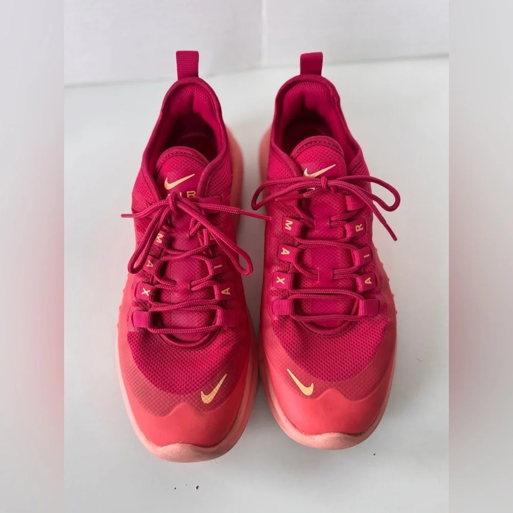 Nike Air Max Axis Rush Pink AA2168-601 Low Lace Up Running Shoes Women’s Size 8